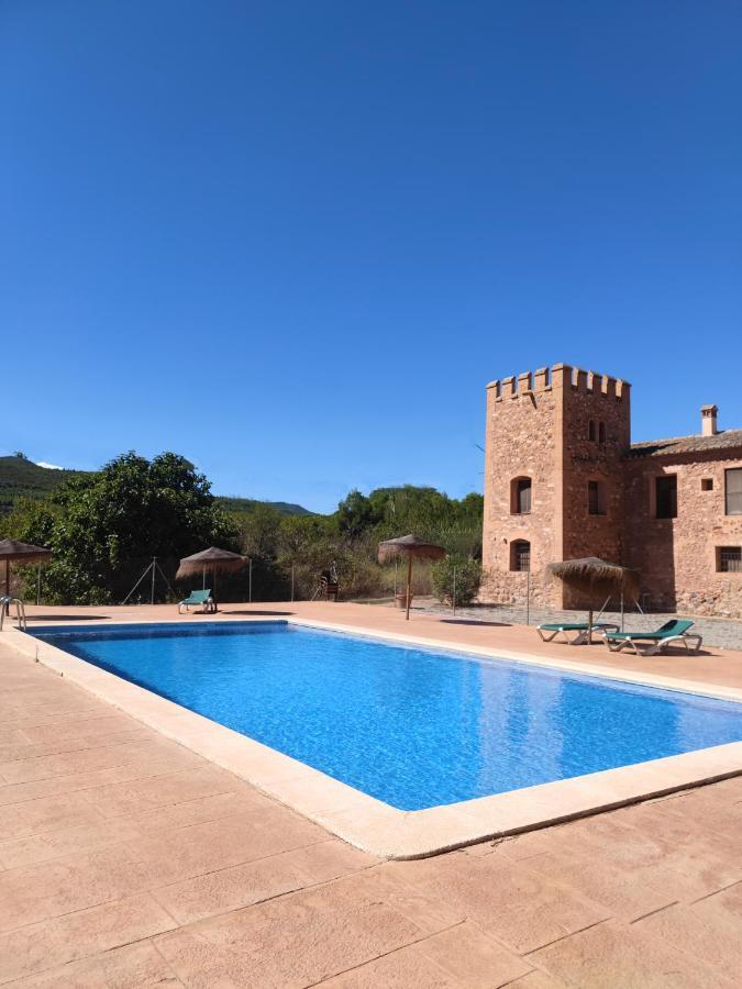 Masia De San Juan Casa Numero 15 En Castillo Con Piscina, Aire Acondicionado Y Terraza Privada Segorbe Exterior foto