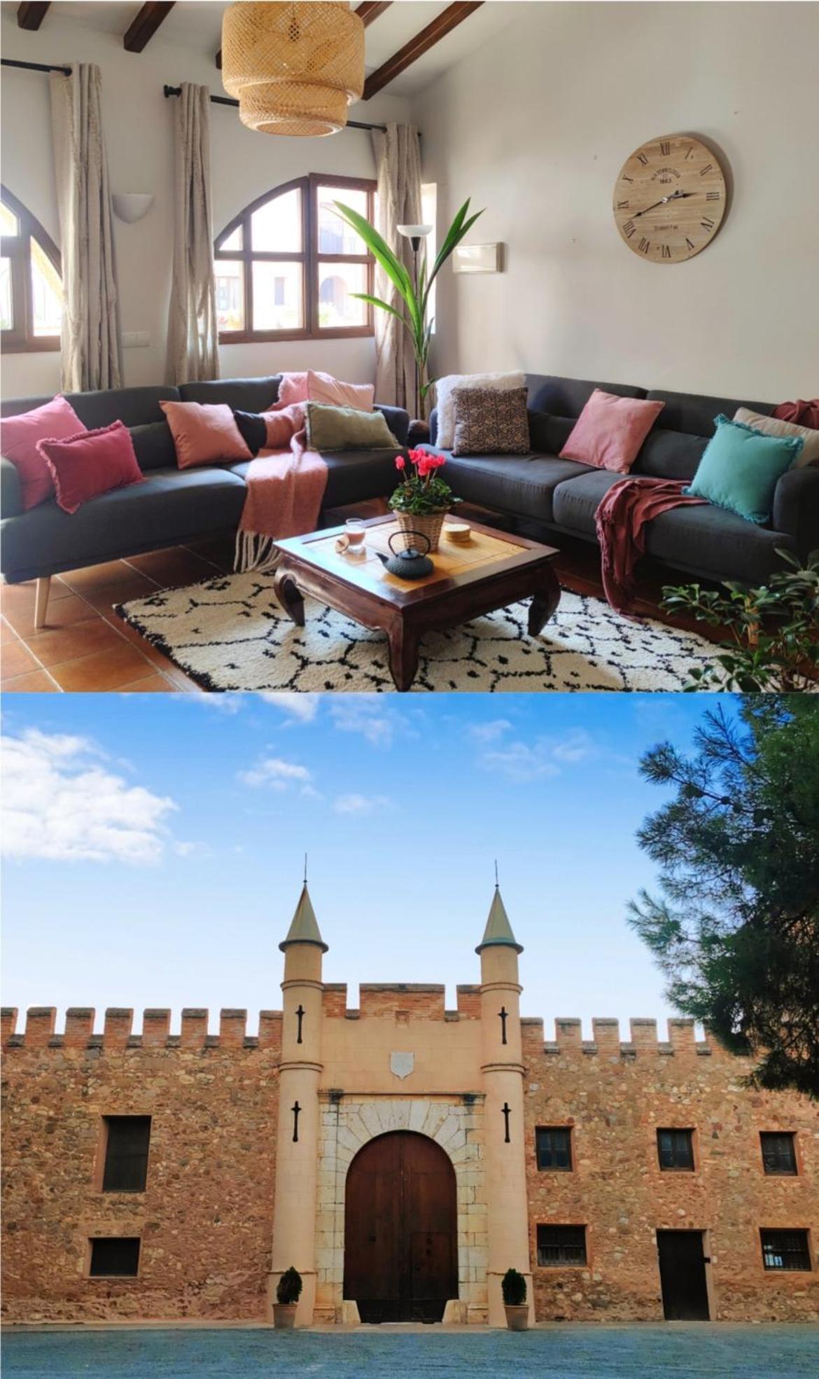 Masia De San Juan Casa Numero 15 En Castillo Con Piscina, Aire Acondicionado Y Terraza Privada Segorbe Zimmer foto